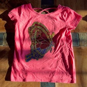The children’s place butterfly shirt